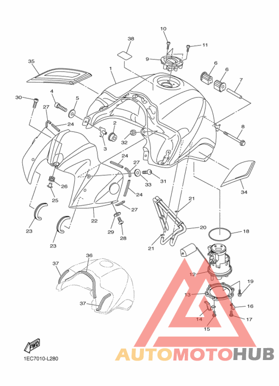 Fuel tank assy