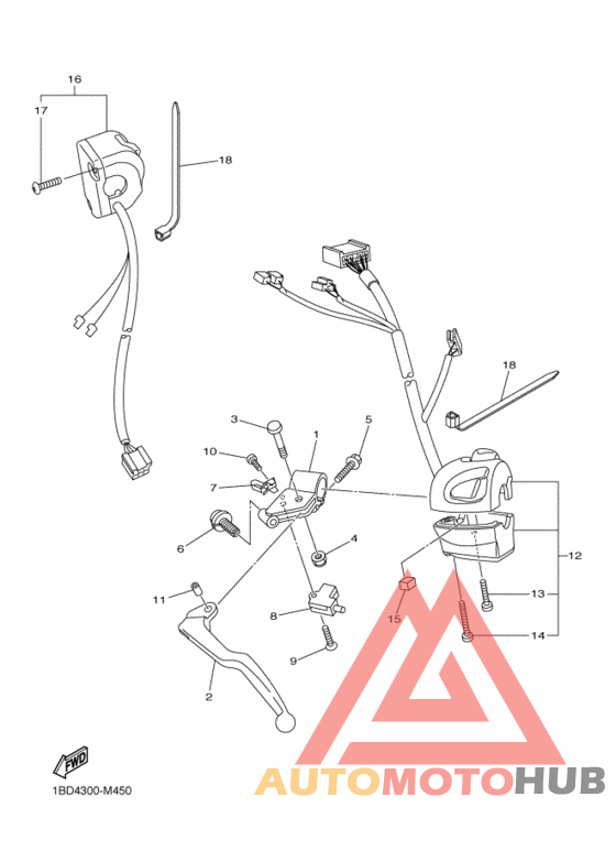 Handle switch & lever