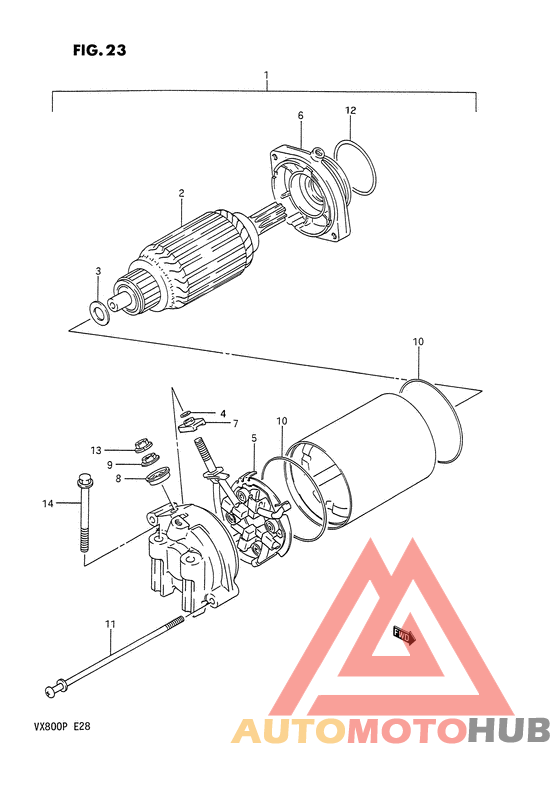 Стартерный мотор