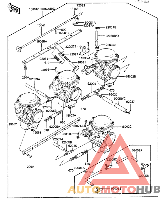 Carburetor assy