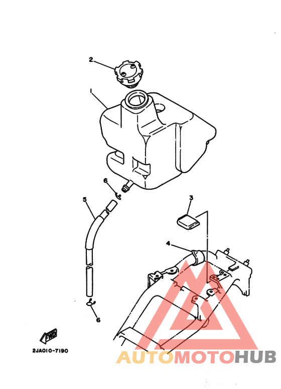 Oil tank assy