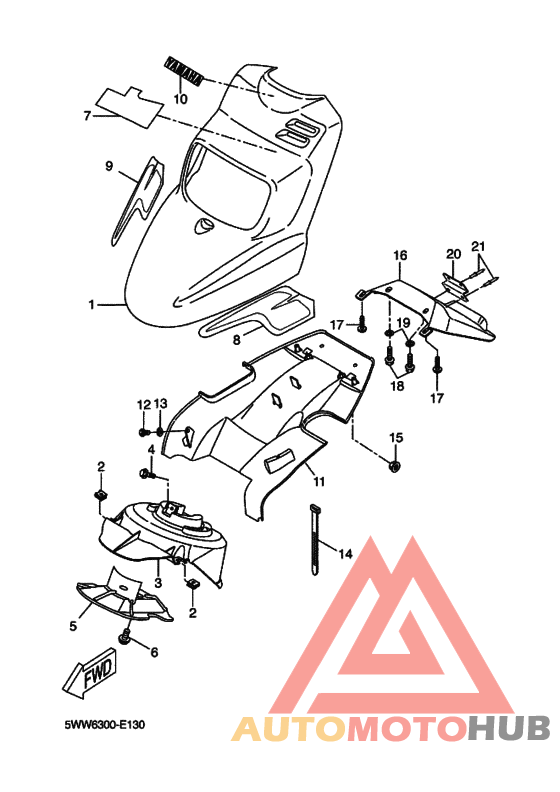 Переднее крыло