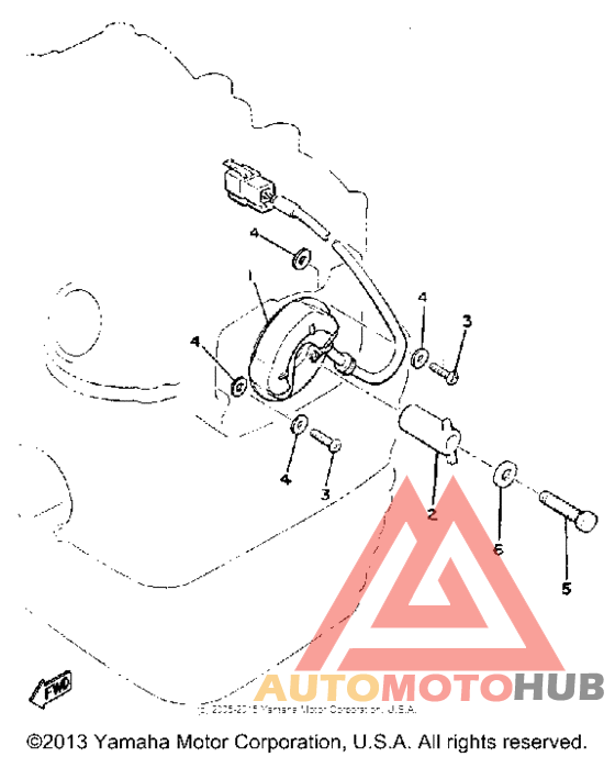 Pickup coil-governor