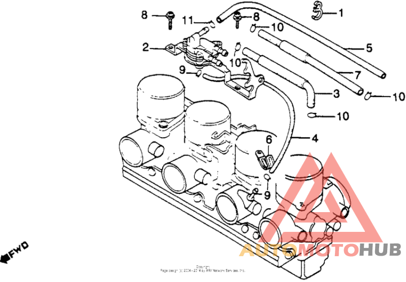 Automatic fuel valve 81-82
