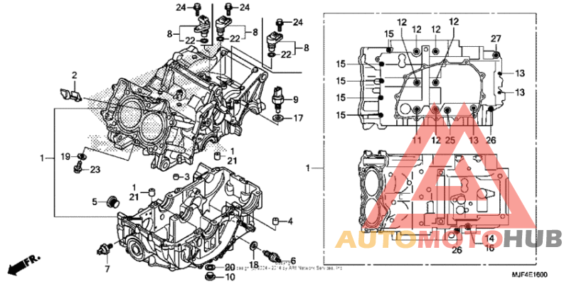 Картер двигателя