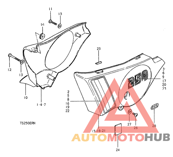 Обтекатель задний