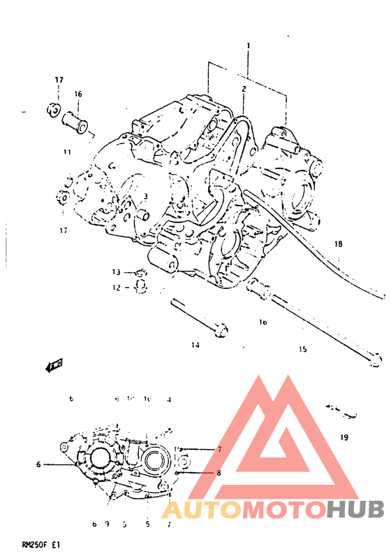 Картер двигателя