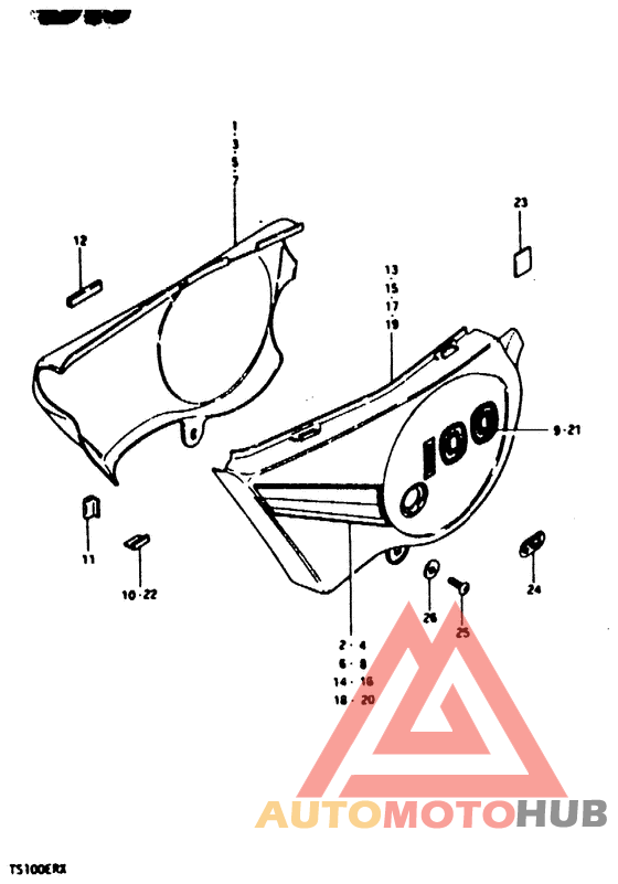 Обтекатель задний