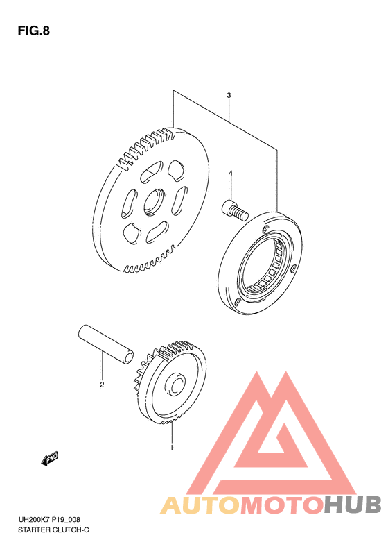 Муфта стартера