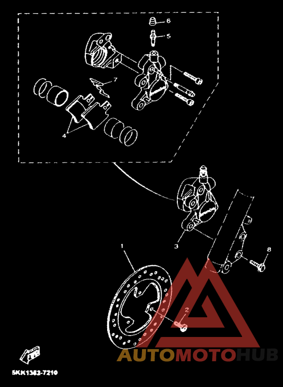 Передний суппорт