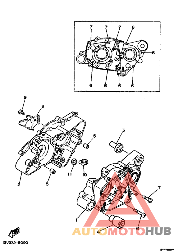 Картер двигателя