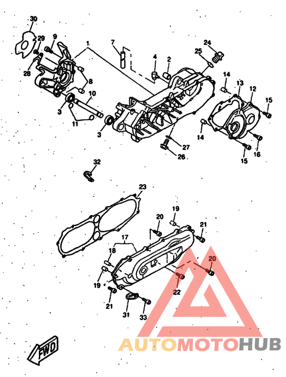 Картер двигателя