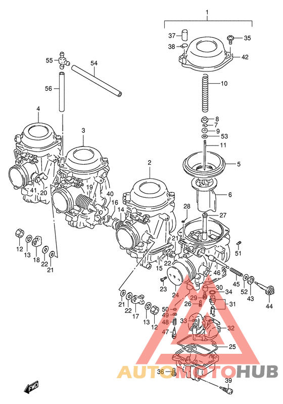 Carburetor assy