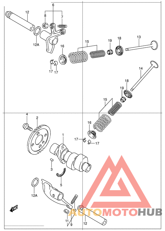 Распредвал / клапан