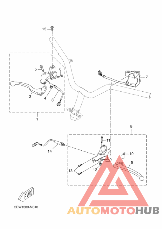 Interruptor  manillar&palanc