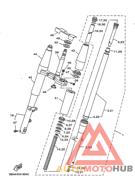 Передняя вилка