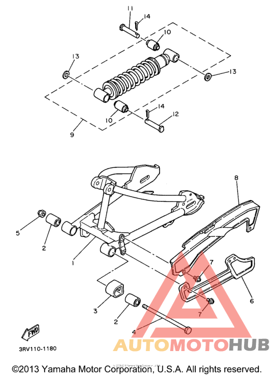 Rear arm - suspension
