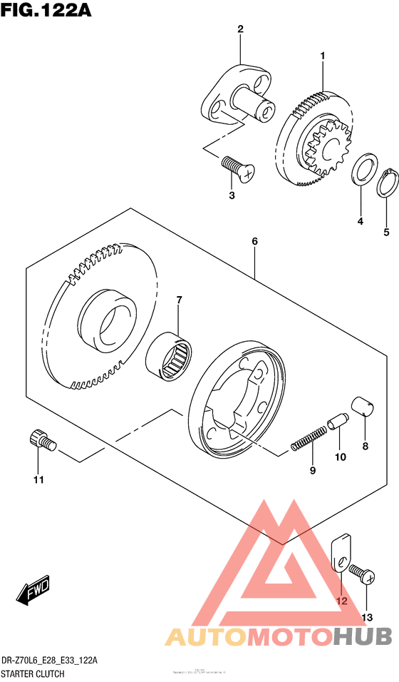 Муфта стартера