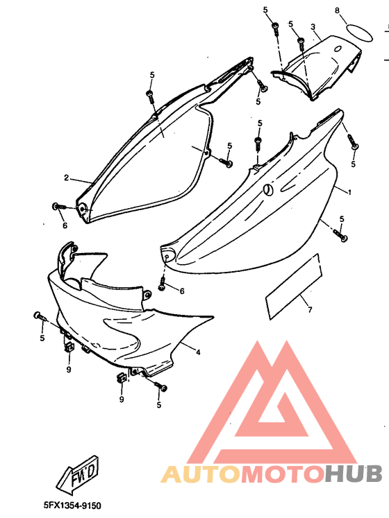Боковые обтекатели