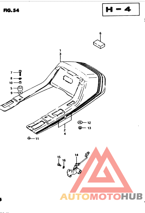 Обтекатель сидения