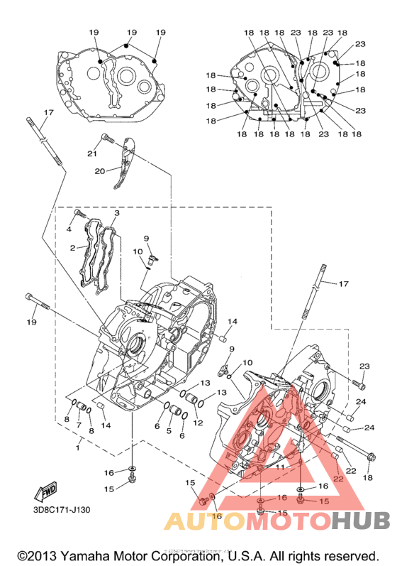 Картер двигателя