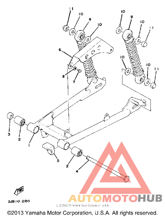 Rear arm - suspension