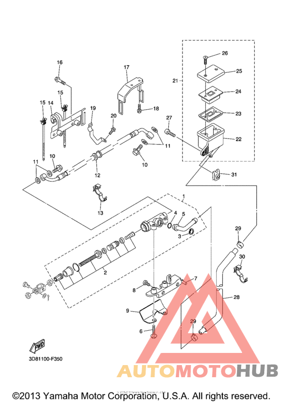 Задний торм цилиндр