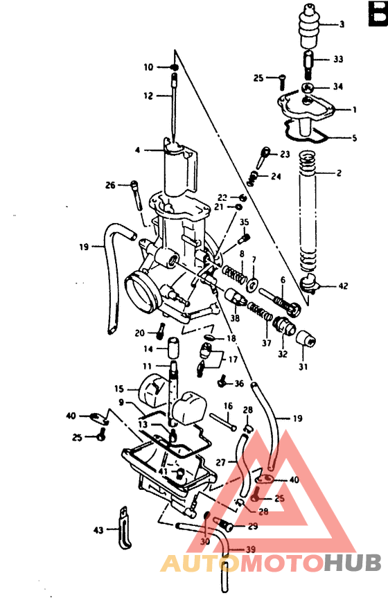 Carburetor assy