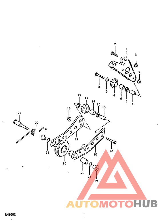 Chain guide - tensioner