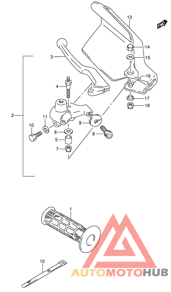 Рычаг сцепления