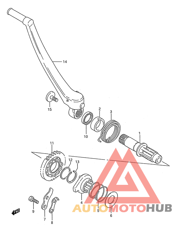 Ножной стартер