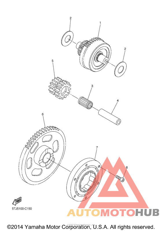 Муфта стартера