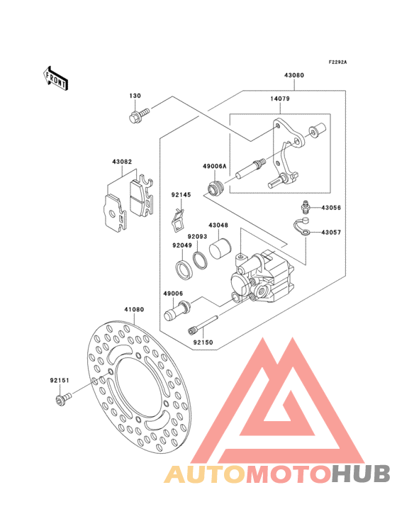 Front brake(kx65-a5)