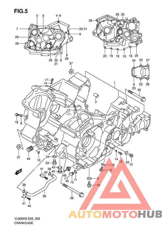 Картер двигателя