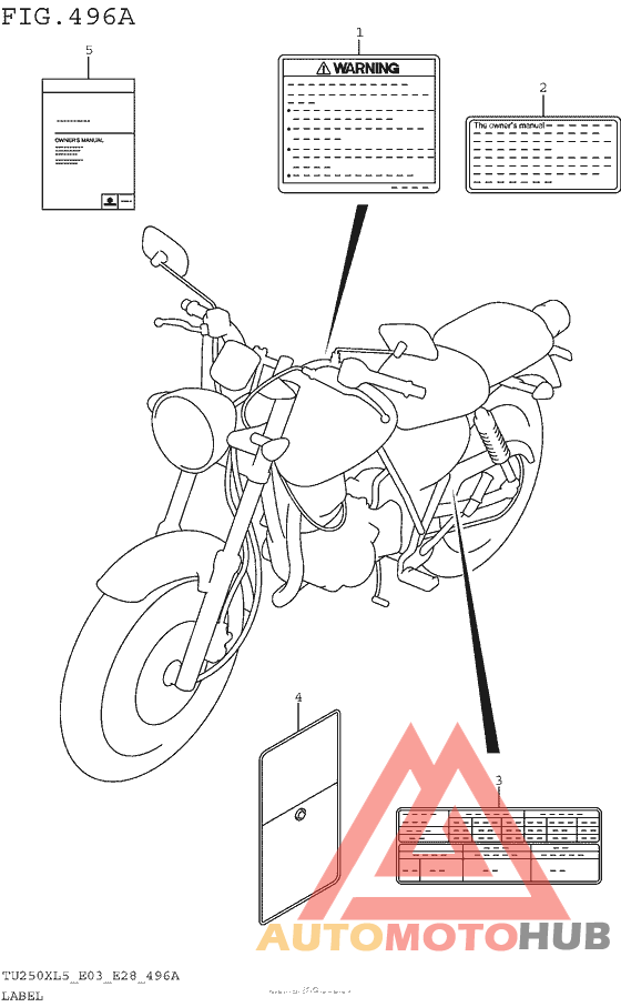 Label (Tu250Xl5 E03)