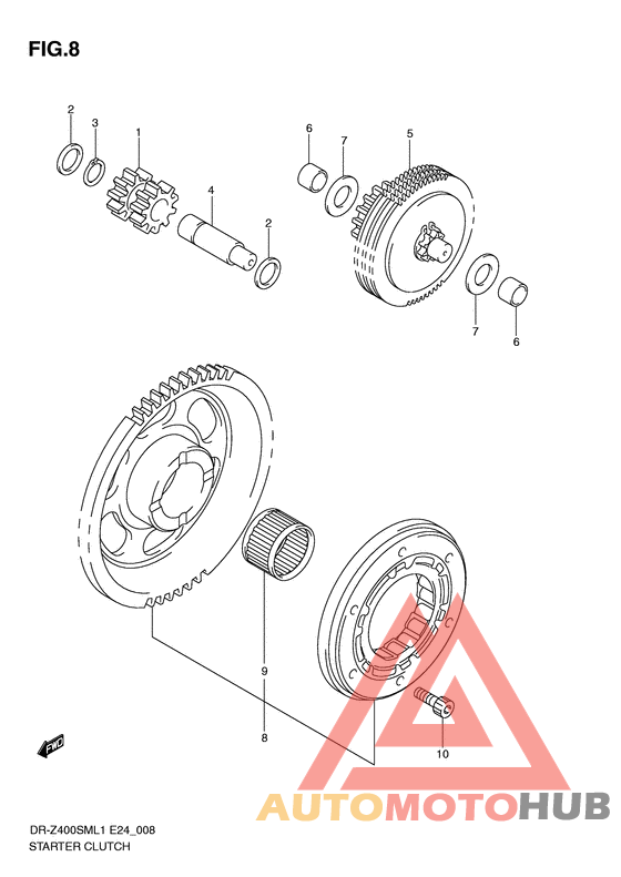 Муфта стартера