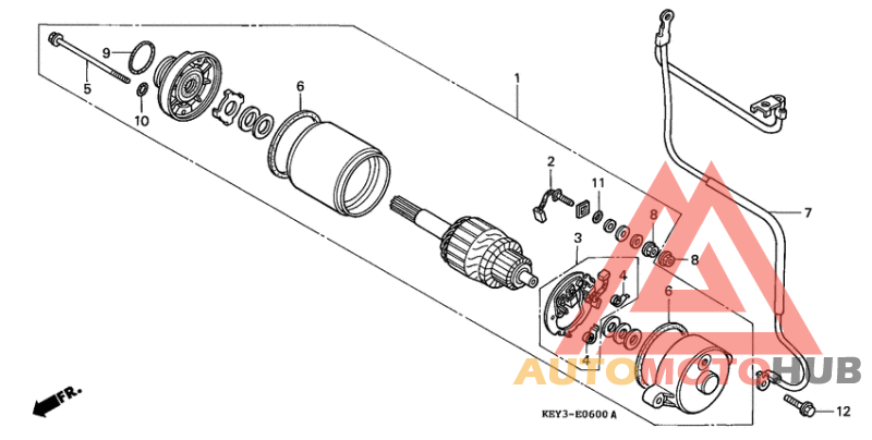 Стартерный мотор
