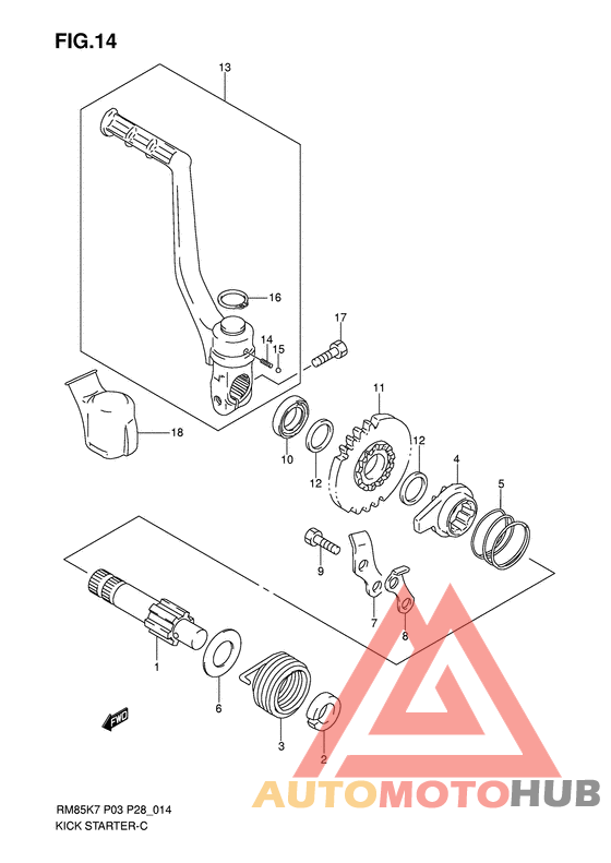 Ножной стартер