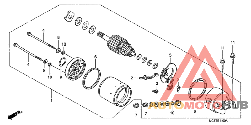 Стартерный мотор