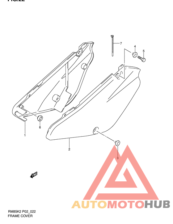 Обтекатель задний