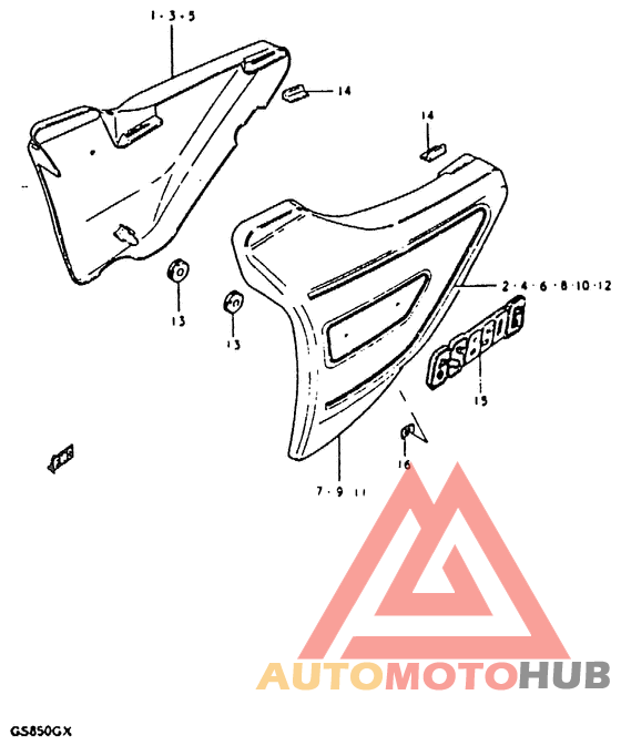 Обтекатель задний