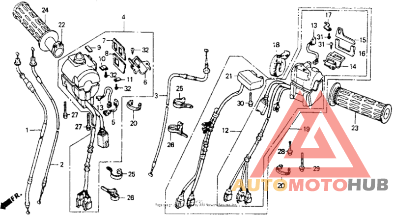 Handle switch (a/se)