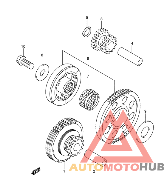 Муфта стартера