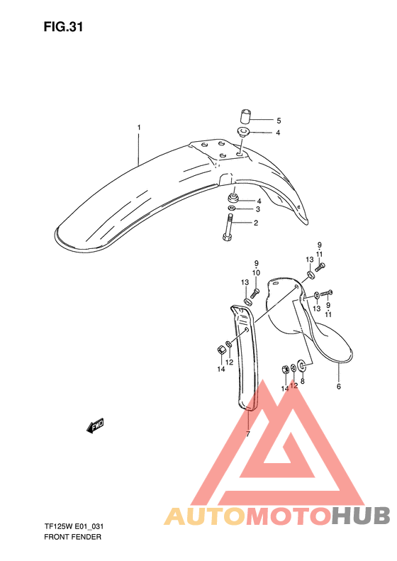 Переднее крыло