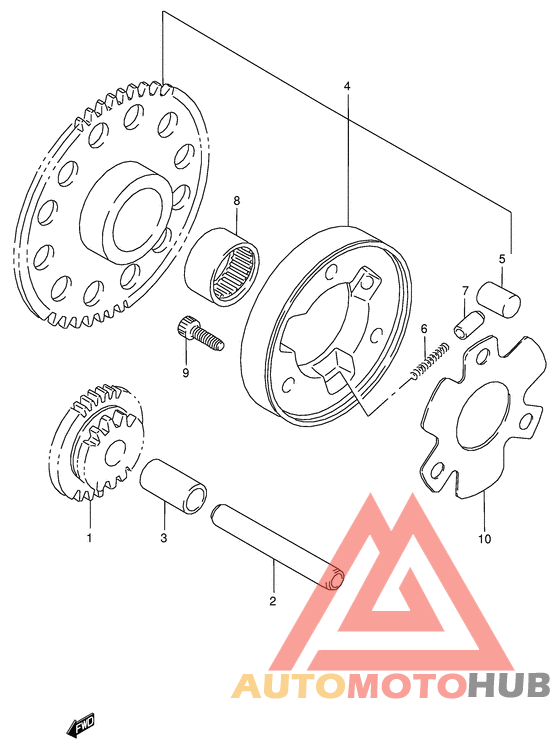 Муфта стартера