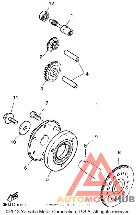 Муфта стартера