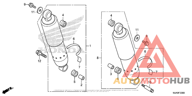 Rear Shock Absorber (1)