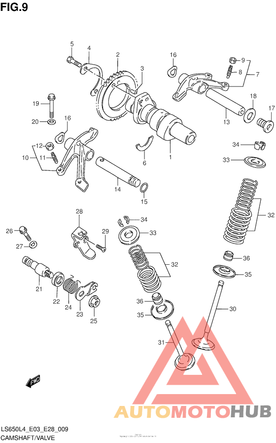 Распред вал/клапана