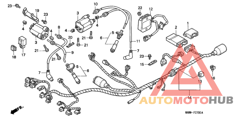 Harness wire