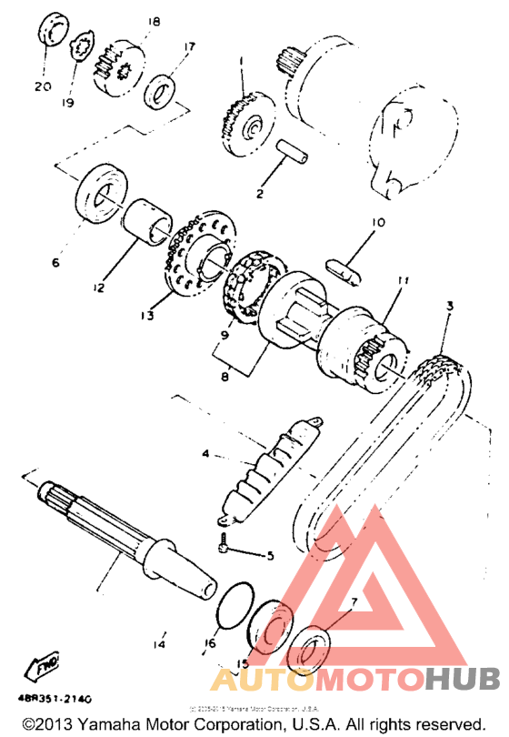 Муфта стартера